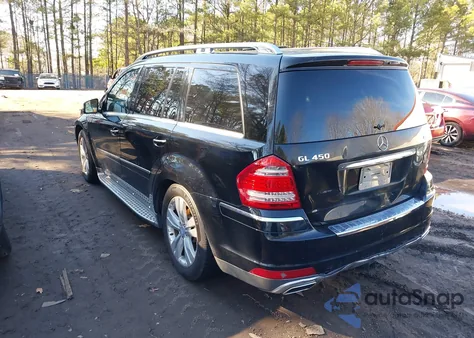2011 Mercedes-Benz Gl 450 4Matic из США, поврежденный, VIN 4JGBF7BE5BA731654